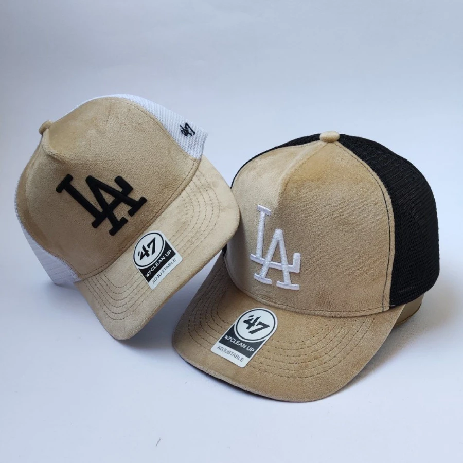 کلاه پشت تور مخمل la - تصویر 1