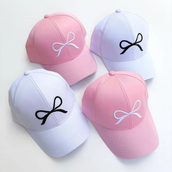 کلاه تابستانی زنانه کلاه زنانه بیسبالی پاپیونی