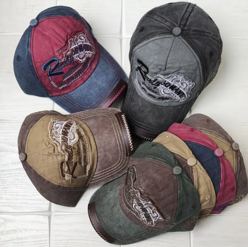 کلاه مردانه کلاه سنگشور تیکه دوزی نقاب چرم دار