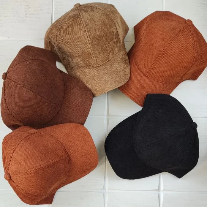 کلاه زمستانی کلاه بیسبالی مخمل کبریتی