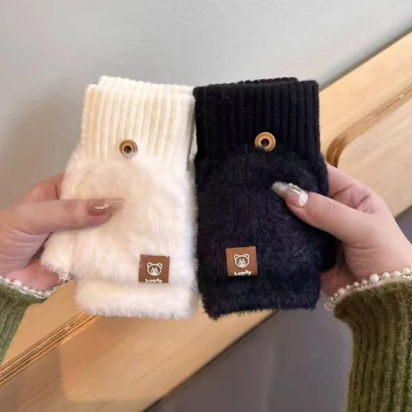 دستکش زمستانی دخترانهموهر lucky