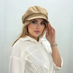 کلاه کاپیتانی هشترک نقاب چرم - تصویر 2